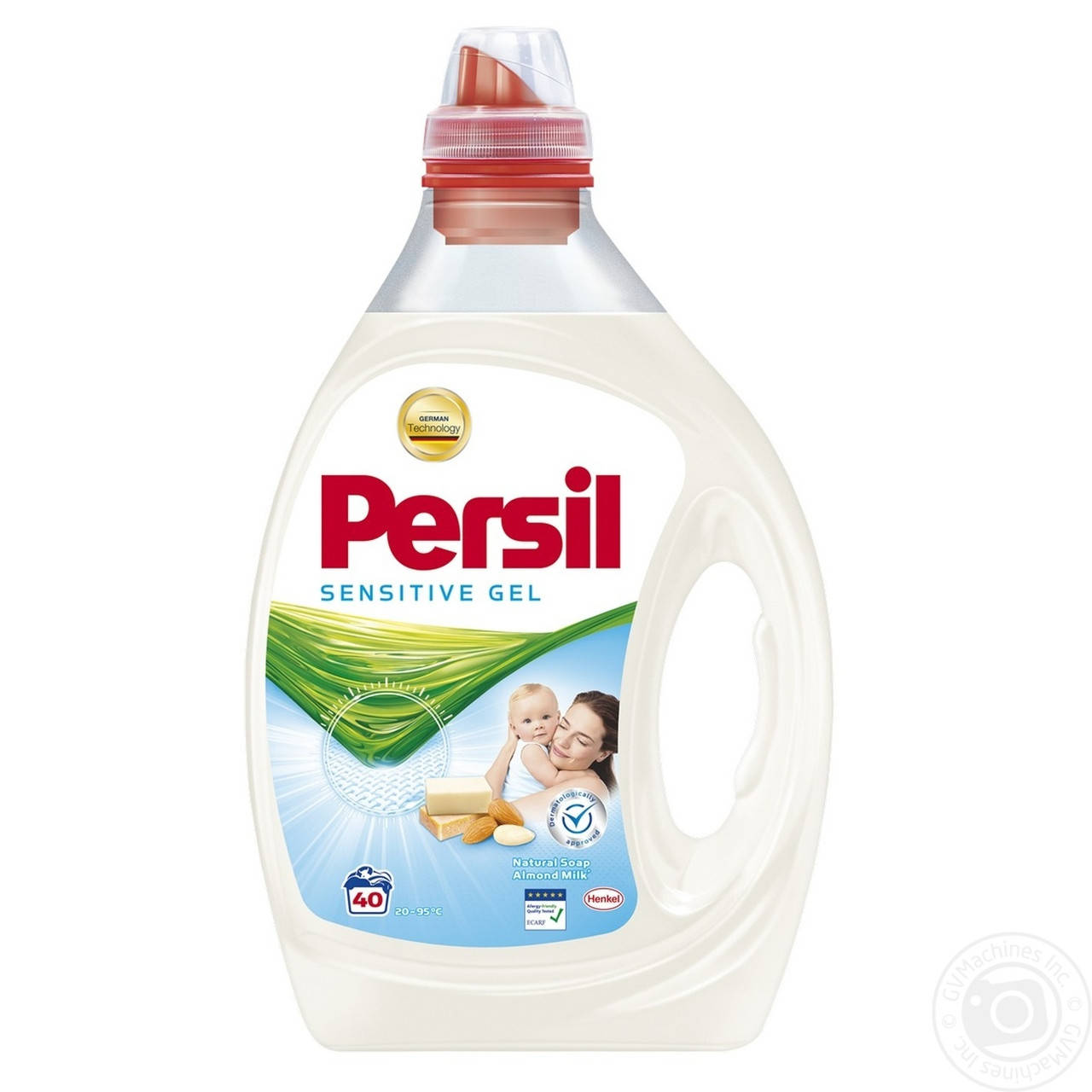 

Persil Sensitive Gel гель для стирки детского белья 2 л на 40 стирок