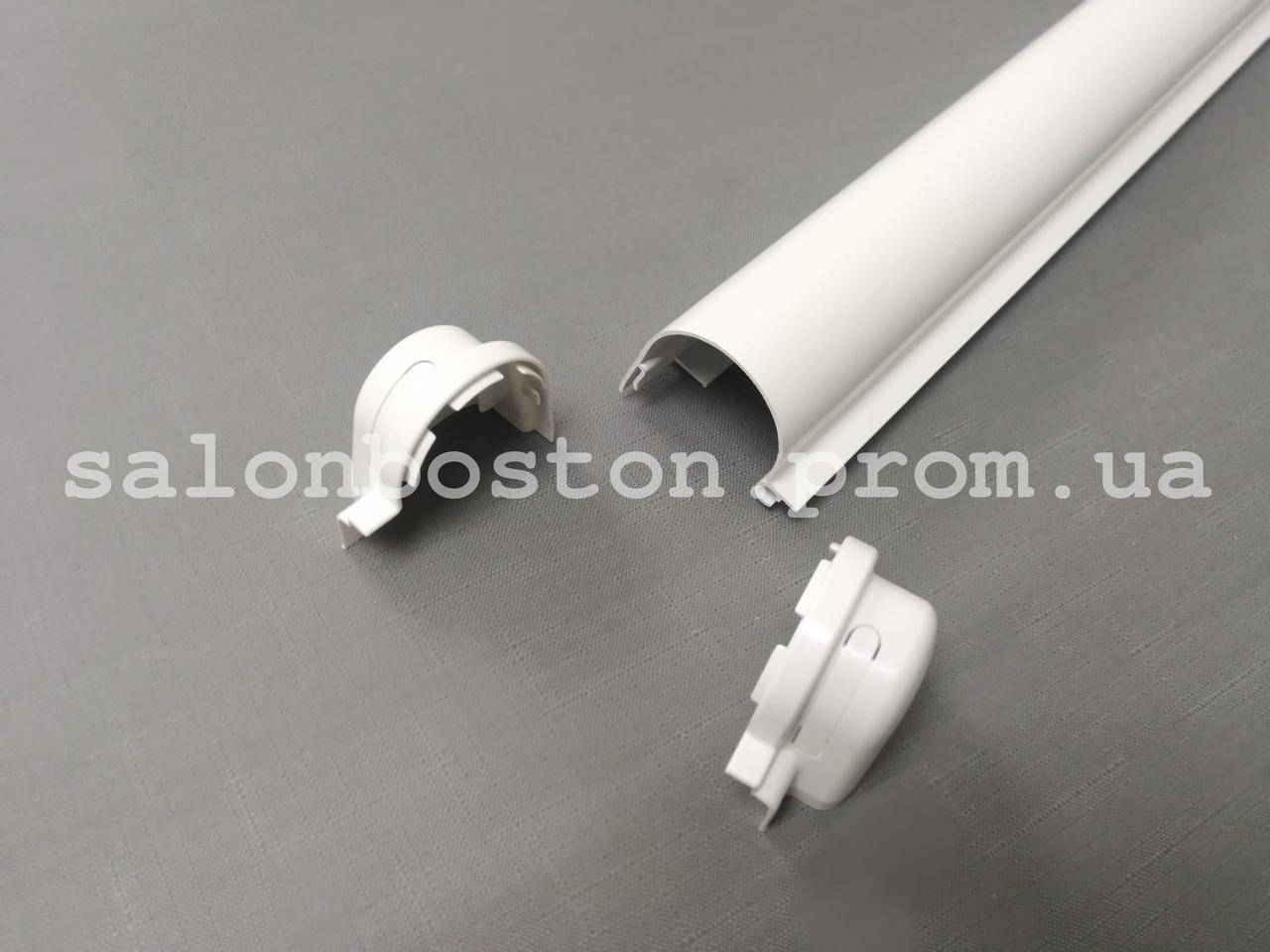 

Короб пластиковый для рулонных штор, Белый