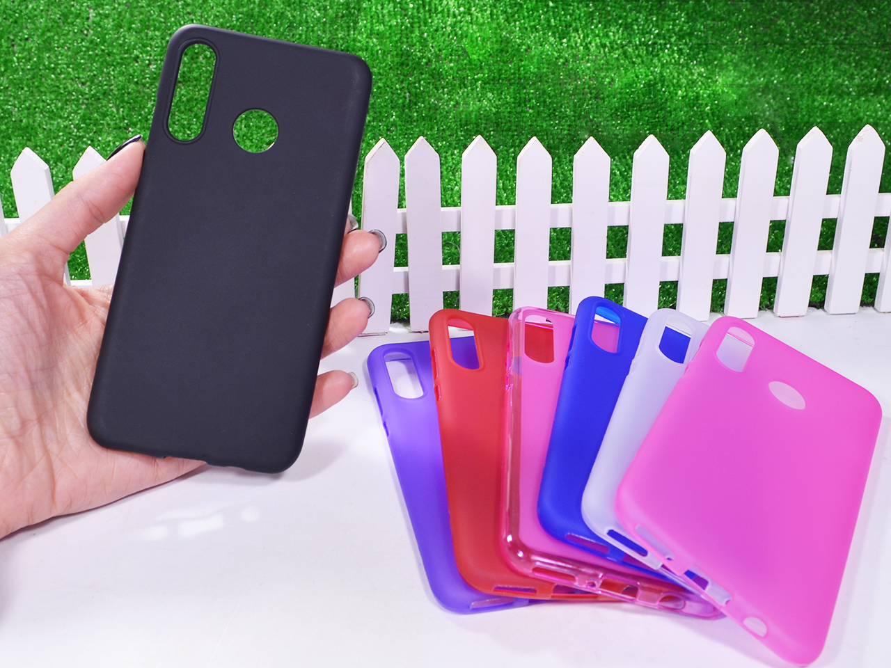 

Силиконовый бампер для Huawei P30 Lite