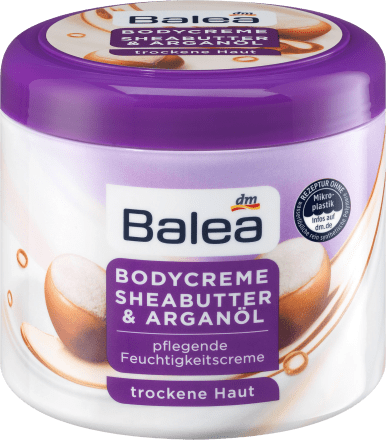 

Крем для тела Balea Bodycreme Sheabutter 500мл