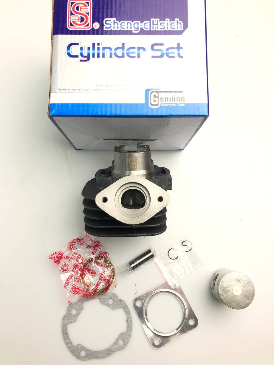 

Цилиндр в сборе Honda Dio34/35/ZX, Lead AF48 50 кубов SEE