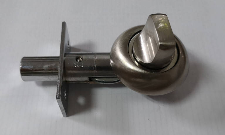 

Задвижка BARRERA Z-256 торцевая с ручкой мат-никель