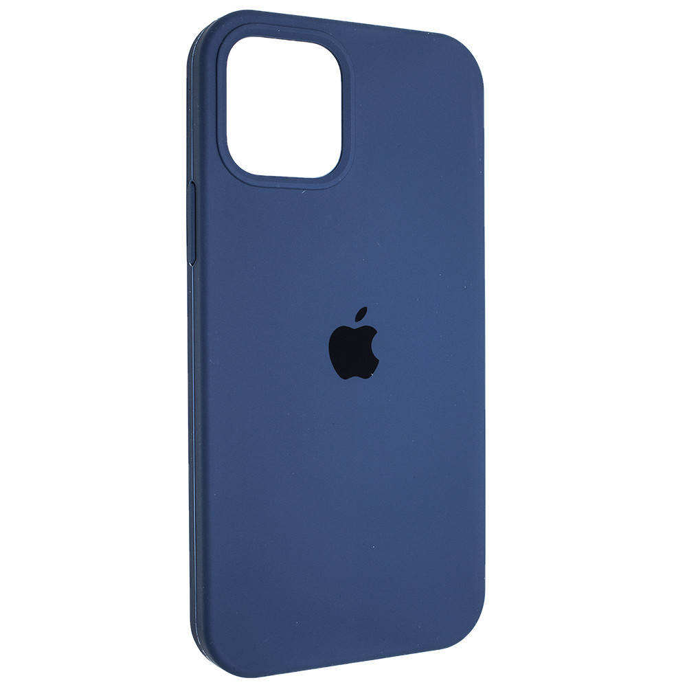 

Чехол Full Silicon iPhone 12 - "Синий кобальт №20"