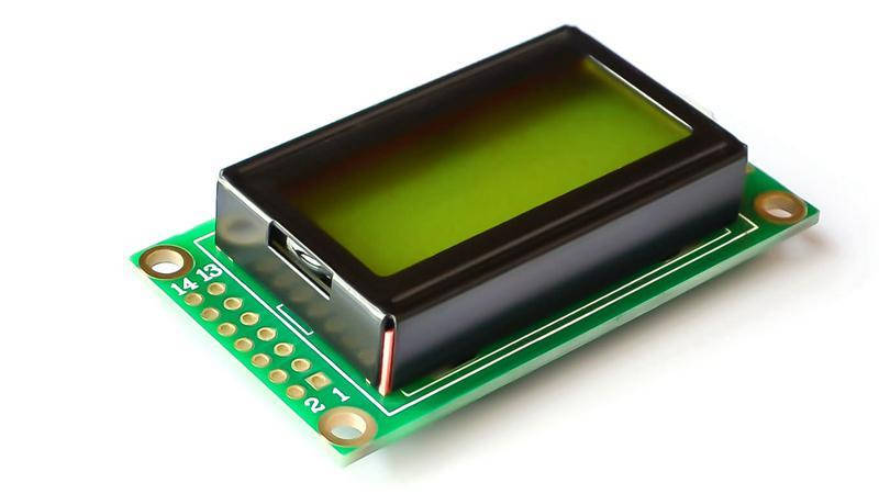 

Дисплей LCD 0802 0802A зеленый (16374)
