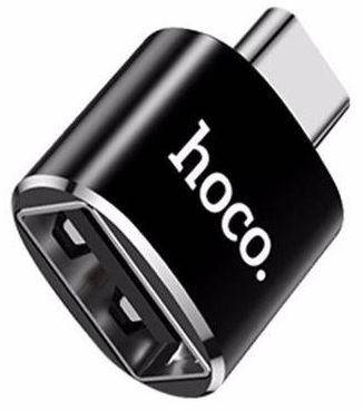 

OTG-переходник Hoco UA5 с Type-C на USB 2.0 Black