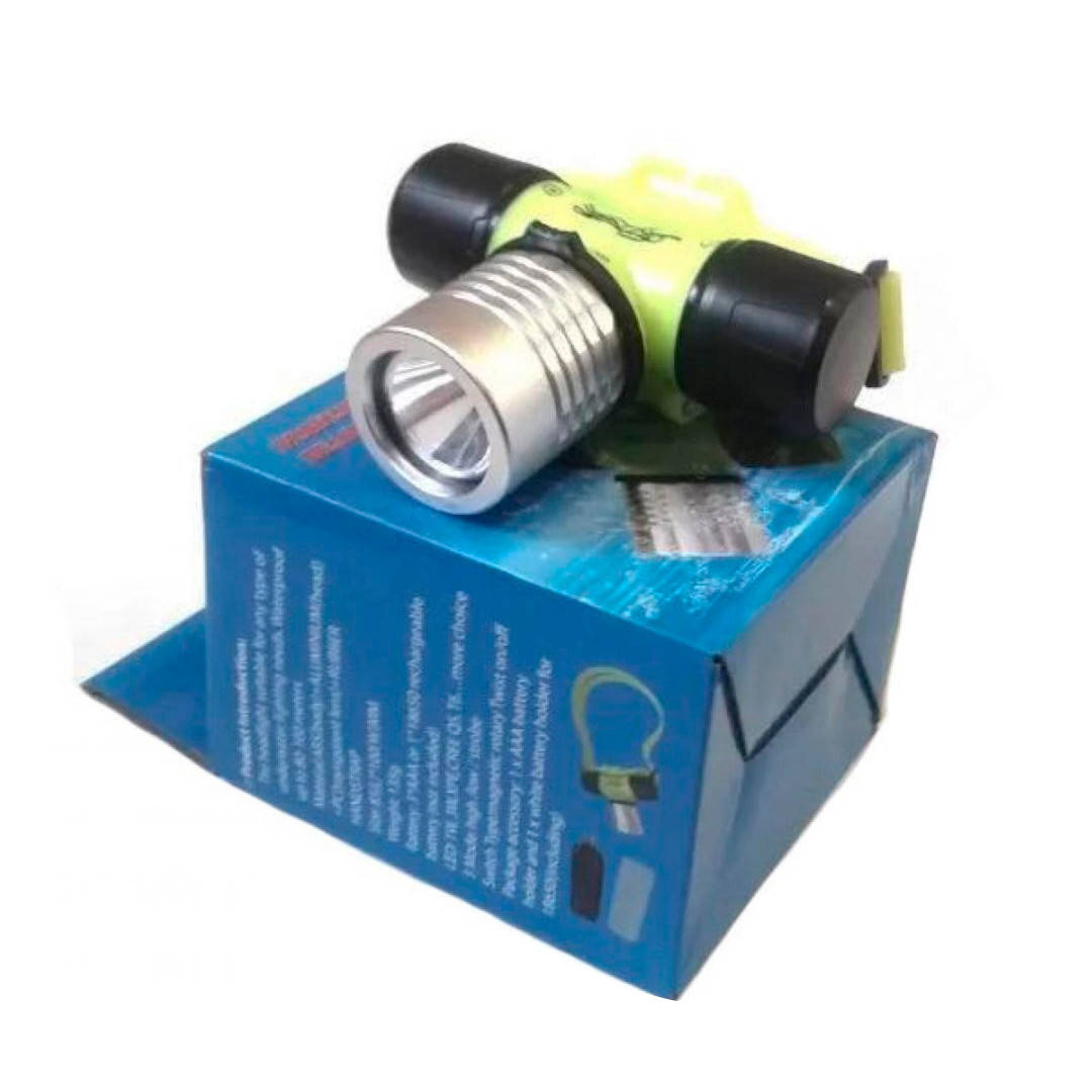 

Фонарик Bl 56 Налобный, подводный, Черный