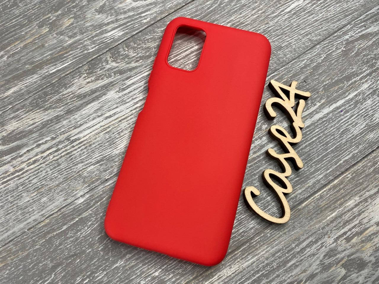 

TPU чехол накладка Candy для Xiaomi Poco M3 (14 цветов) красный