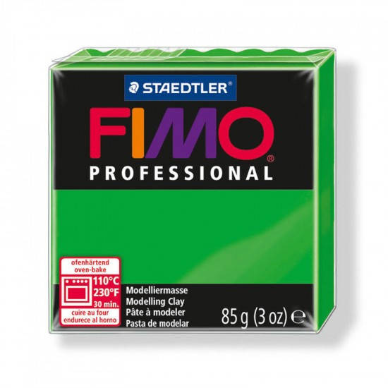 

Пластика Professional, Яскраво-зелена, 85г, Fimo