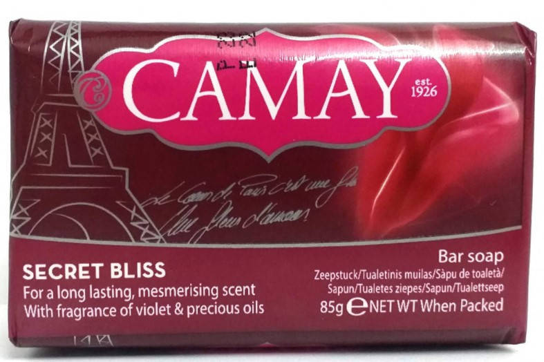 

Туалетное косметическое мыло Camay Secret Bliss 85 г 6221155034069