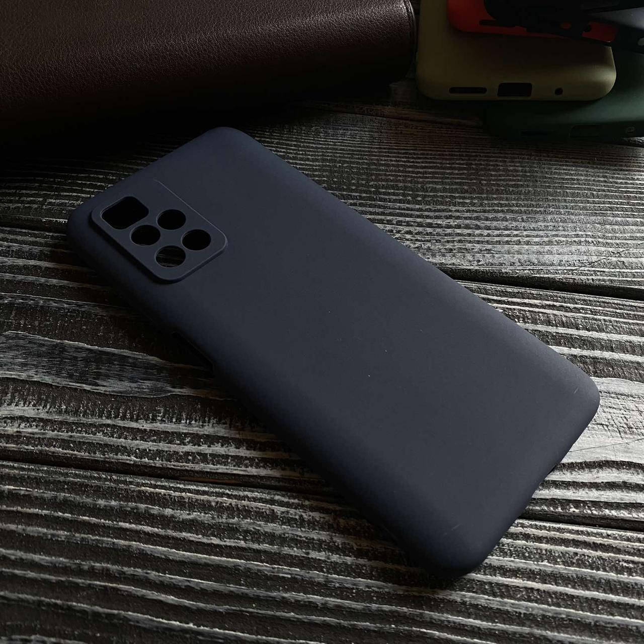 

Матовый силиконовый чехол для Xiaomi Redmi 10 Синий(1)