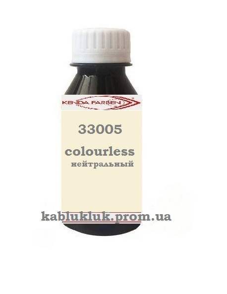 

Краска TOLEDO SUPER 33005 colourless (нейтральный) , спиртовая для кожи, 100ml