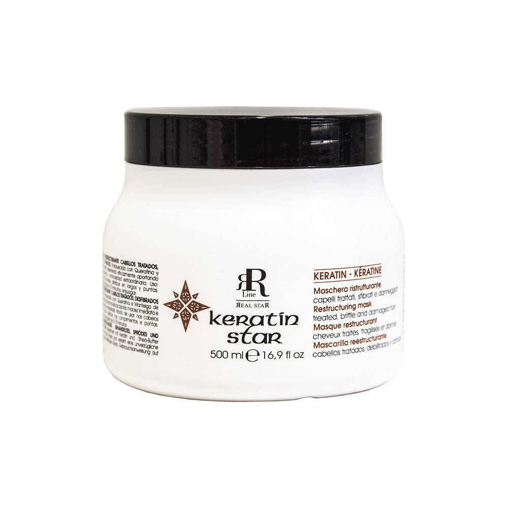 

Маска для реконструкции волос RR Line Keratin Star 500 мл