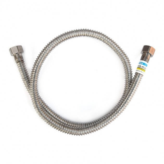 

Шланг для води з нержавіючої сталі Eco-Flex Супер 1/2" ВВ 60 см