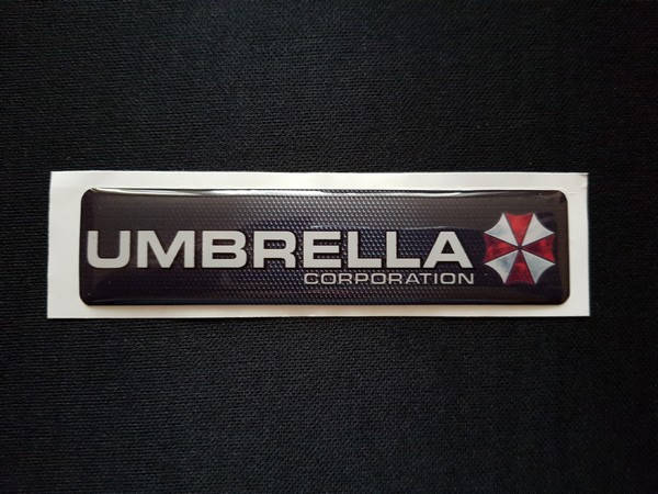 

Наклейка силиконовая Umbrella Corporation (l=110мм, h=25мм)