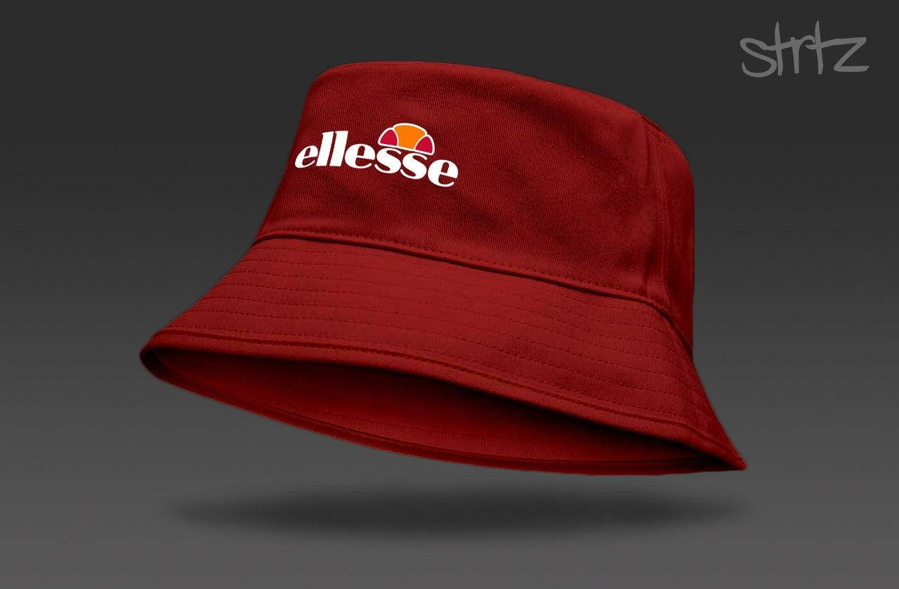 

Яркая красная панама Ellesse