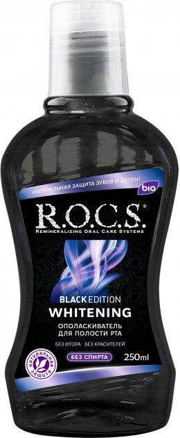 

Ополаскиватель для полости рта R.O.C.S. Black Edition 250 мл (4607034474720)