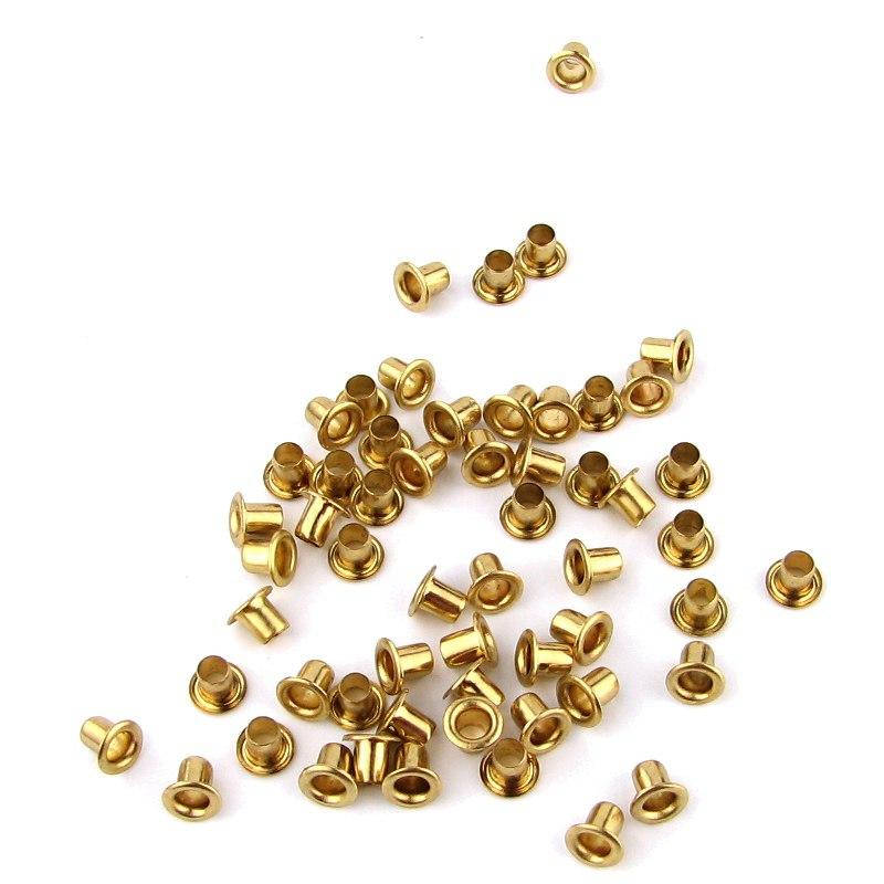 

Люверсы Блочки для шитья 2,5мм Золото, 25шт LVM001-2, Золотистый