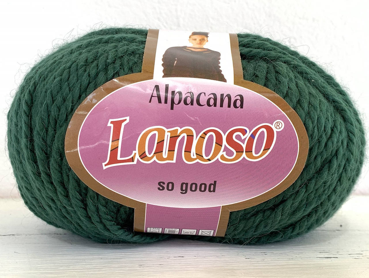 

Lanoso Alpacana зеленый № 3021, Зелёный