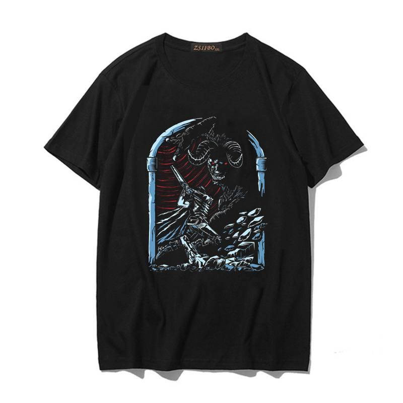 

Футболка Berserk мужская черная Берсерк с рисунком