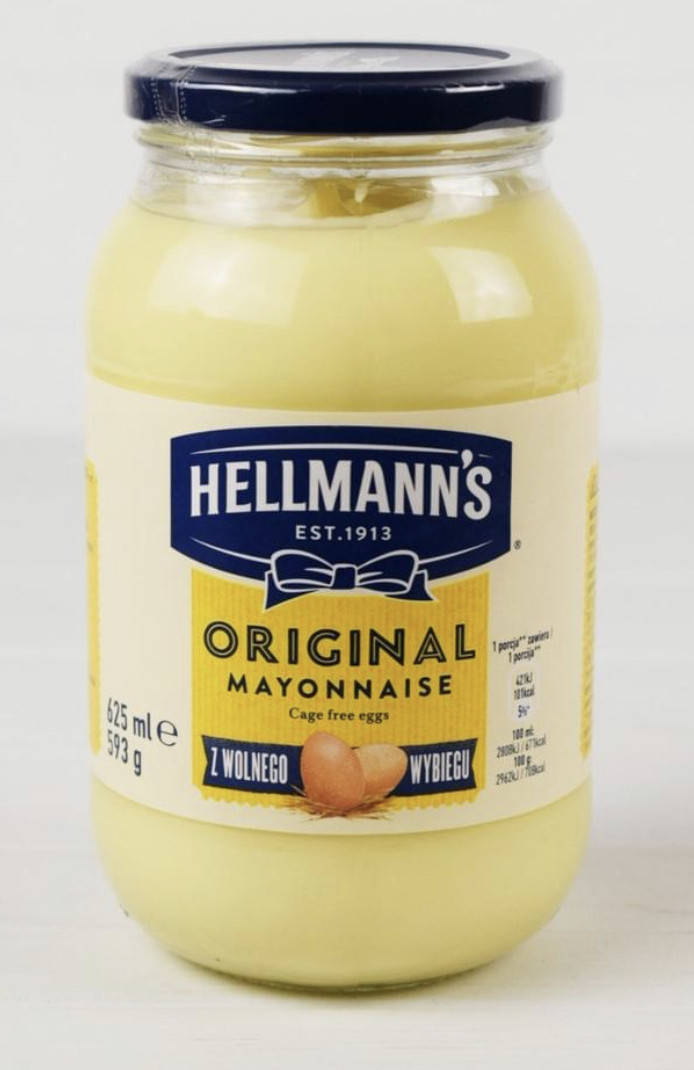 

Майонез HELLMANNS Original 625гр/593гр, (Нидерланды)