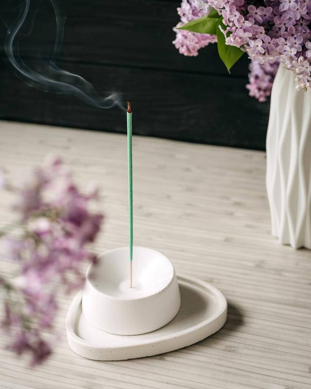 

Подставка под аромапалочки, бетонная подставка для благовоний