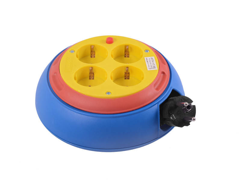 

Удлинитель на катушке Lemanso c заземлением 3 м 4 розетки (LMK72024)