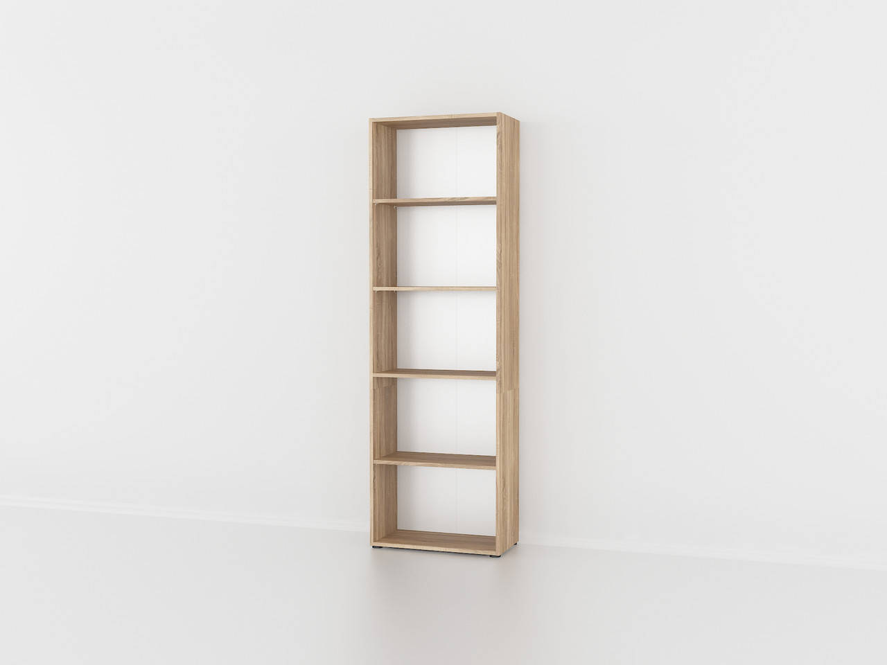 

Современный книжный шкаф открытый, стеллаж для книг высокий, книжный стеллаж для дома Opendoors Дуб Сонома