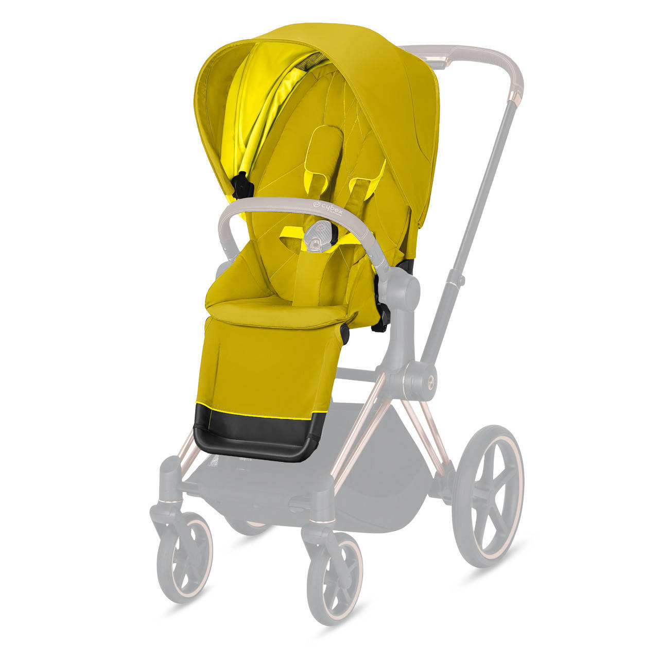 

Чехол тканевый для прогулочного блока Cybex Priam Mustard Yellow yellow, Желтый