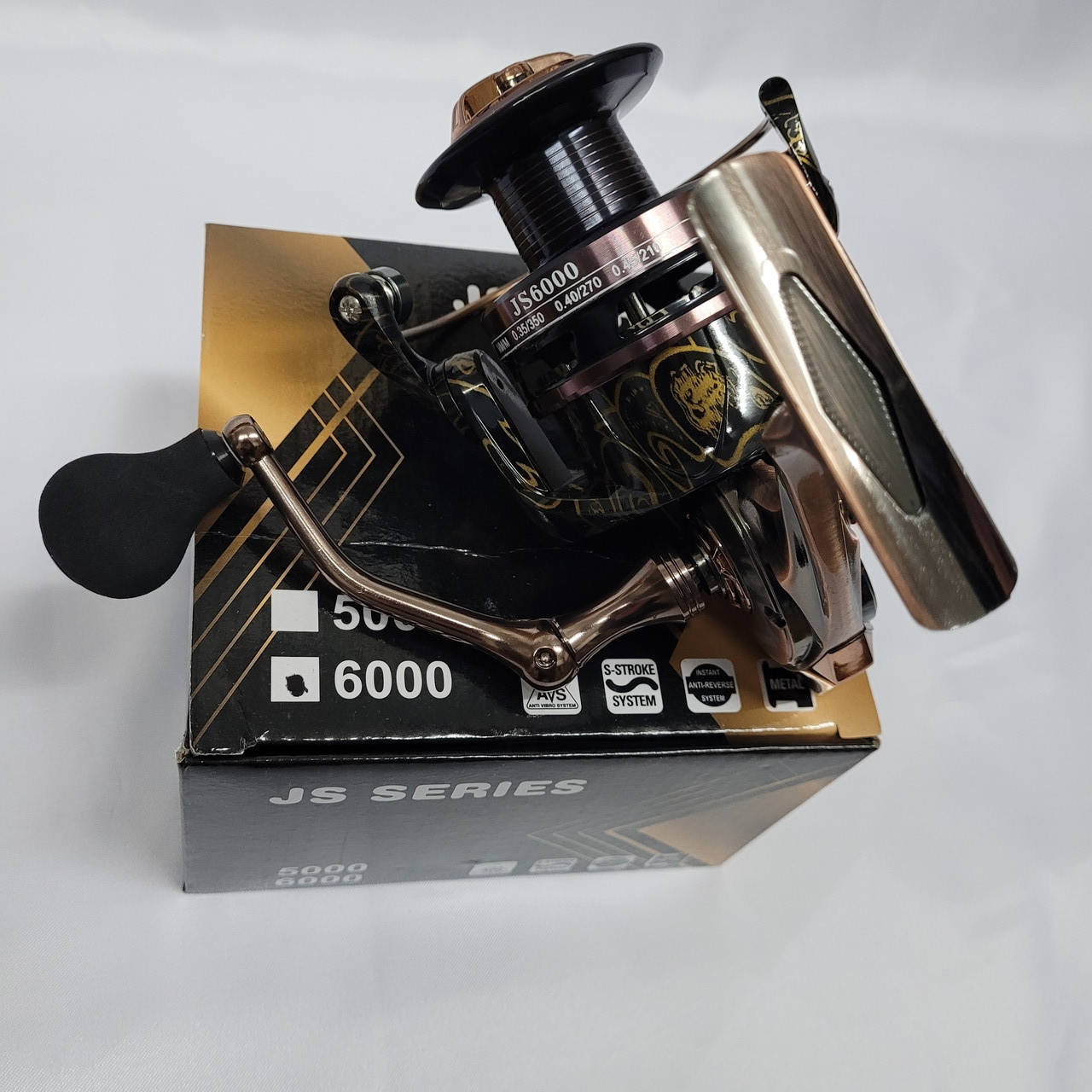 

Катушка карповая Weida (Kaida) JS 6000 (передний фрикцыон 12+1 ВВ)