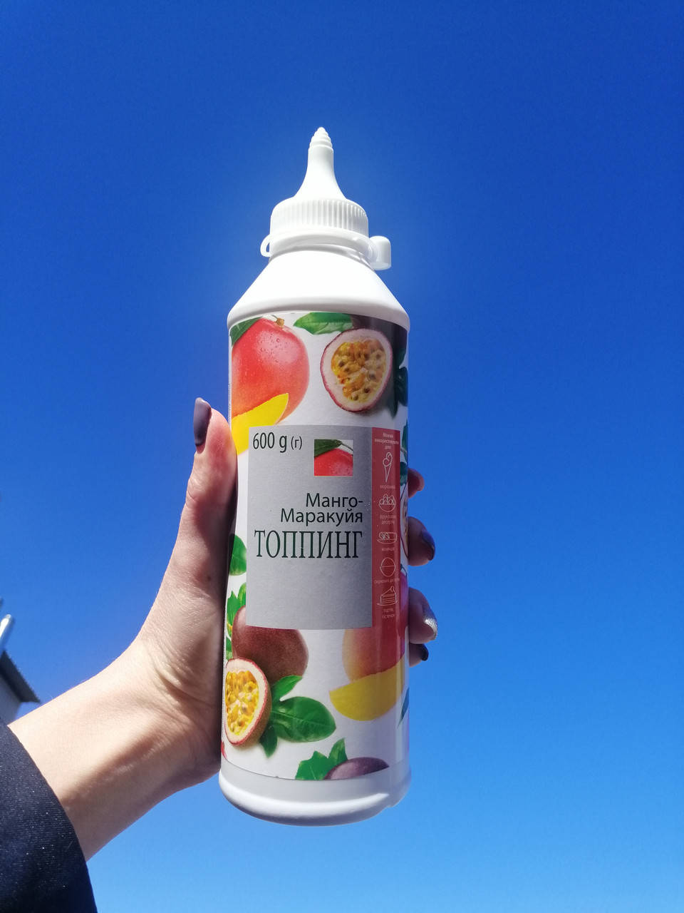 

Топпинг Манго-Маракуйя ТМ Топпинг, 600 г.