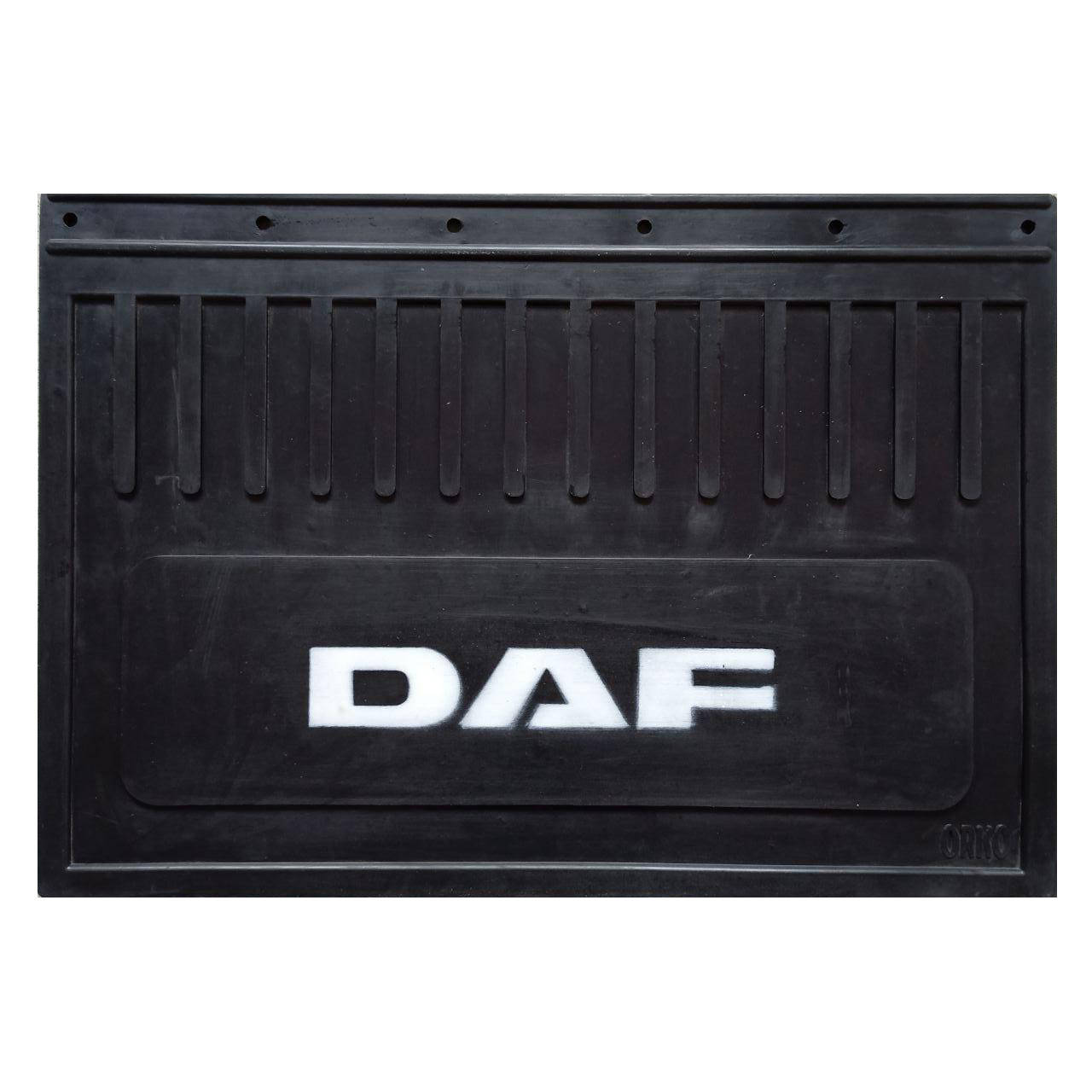 

Брызговик для грузовика DAF простая надпись (500*370 мм)