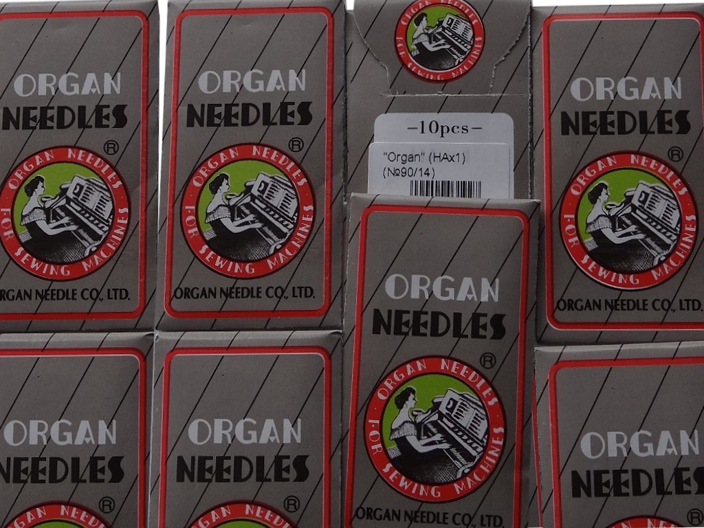 

Набор игл для бытовых швейных машин ORGAN №100 универсальные
