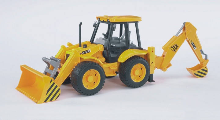 

Машинка игрушечная Bruder - JCB 4CX погрузчик-экскаватор (02428), Желтый
