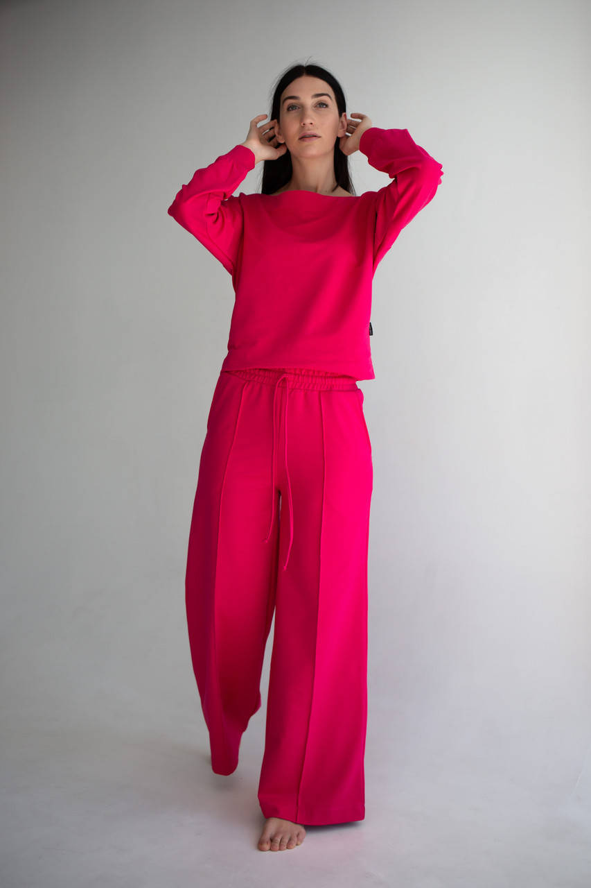 

Женский костюм цвета фуксии (NM-11WL) размер L/XL, Фуксия