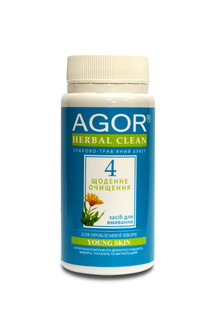 

Ежедневное очищение №4 для проблемной кожи, Agor, 65 г