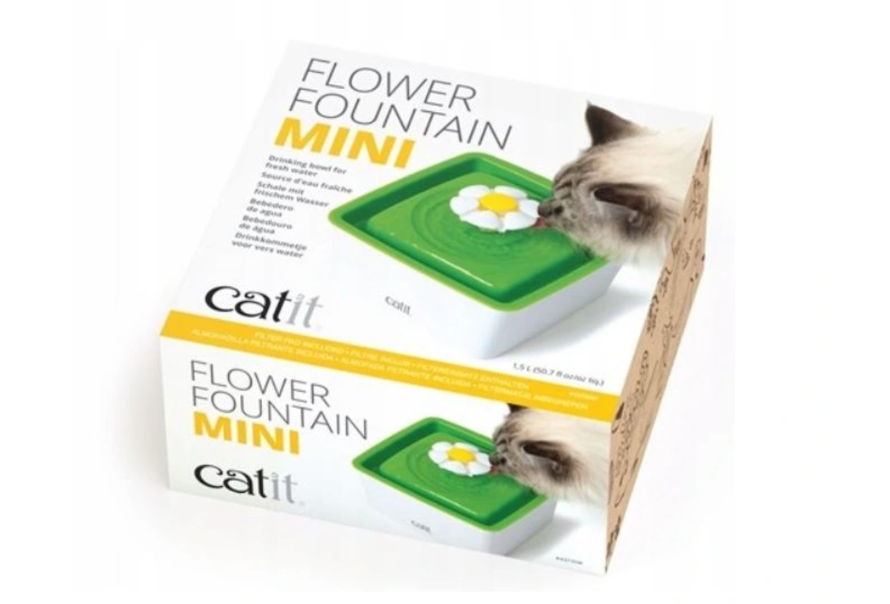 

Поилка фонтан для кошек Hagen Catit Flower 1,5 л