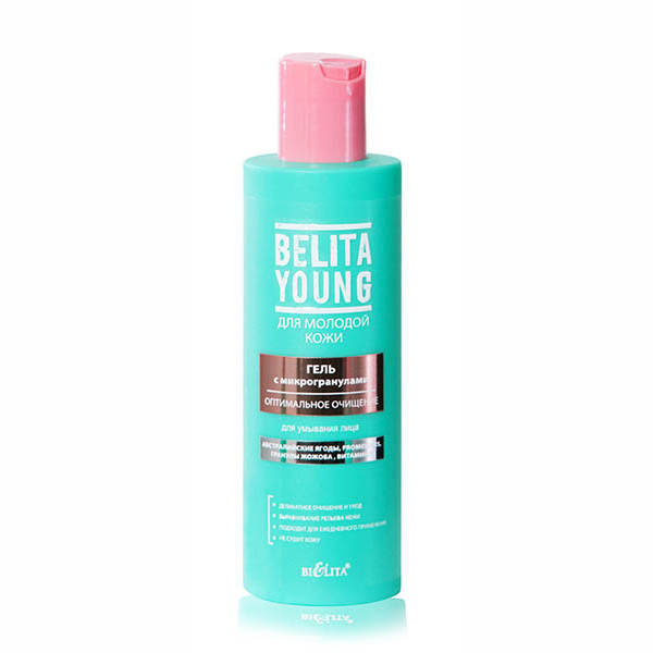 

Гель с микрогранулами для умывания Оптимальное очищение, Belita Young