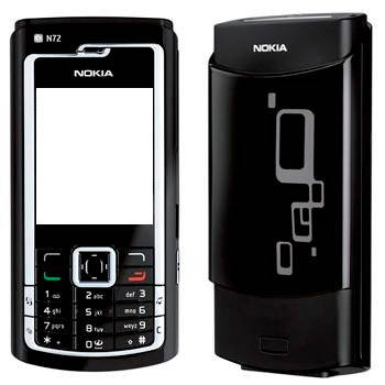 

Корпус Nokia N72 черный