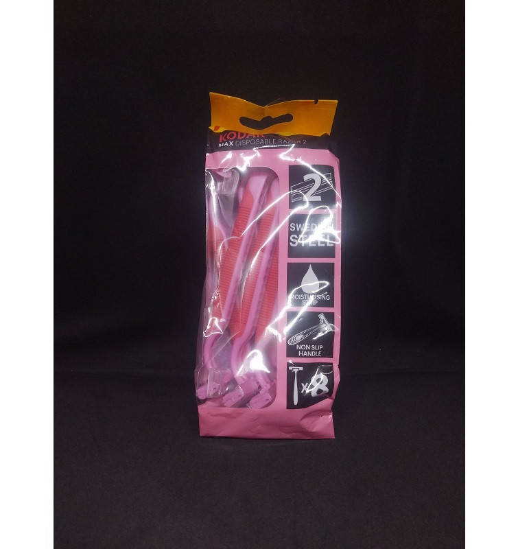 

Станок Kodak 2 лезвия (8шт.)(розовая уп.), Розовый