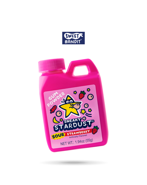 

Жвачка Sweet Bandit Gum Pownder Sour Strawberry 50 g