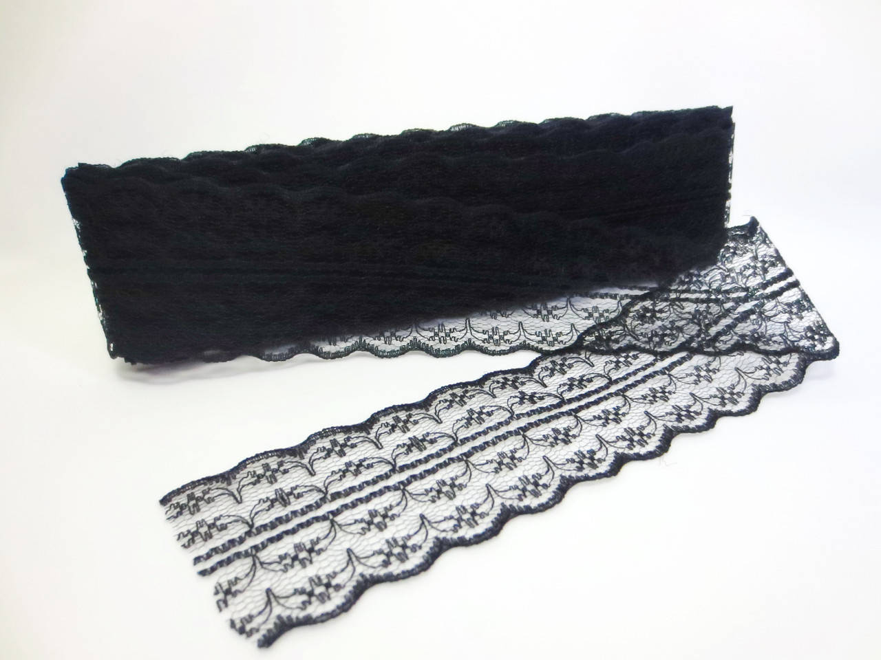 

Кружево "Цветочек", 4,5 см, цвет ЧЕРНЫЙ