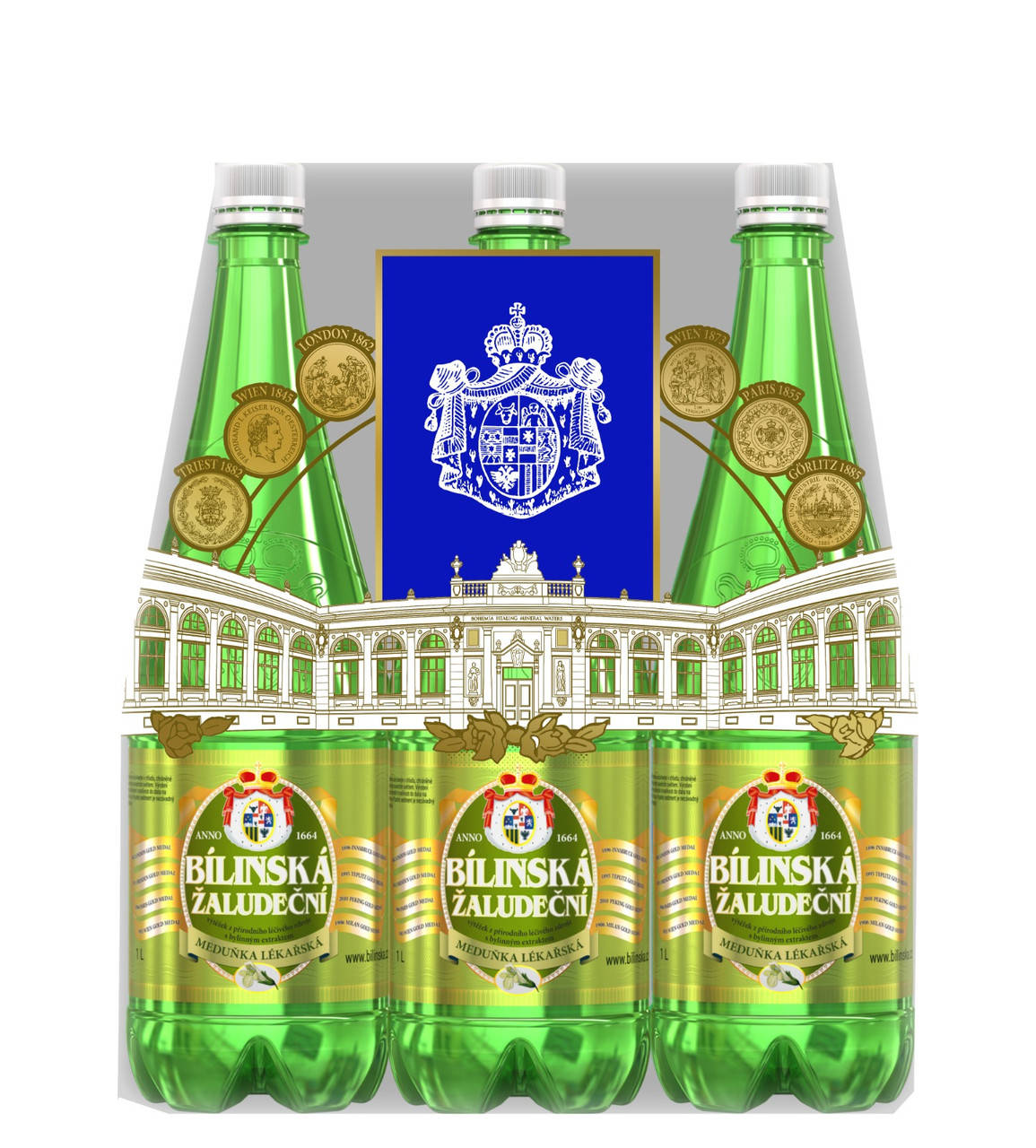 

Минеральная лечебно-столовая вода Bilinska Zaludecni 1,0 л (упаковка 6 шт)