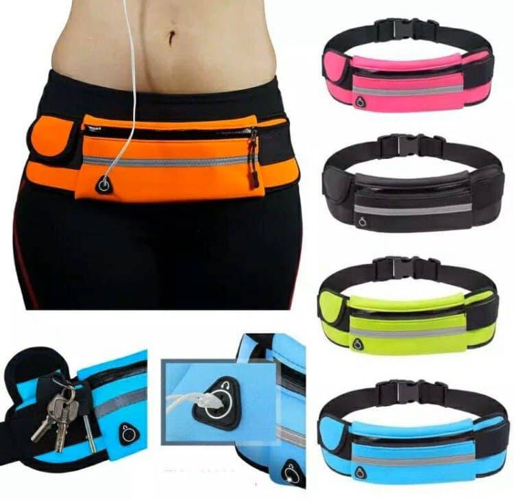 

Сумка для фитнеса и бега на пояс спорт RunningBag Light, Розовый