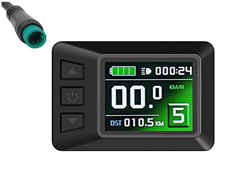 

Дисплей LCD7C 24B 36В 48B с герметичным разъемом