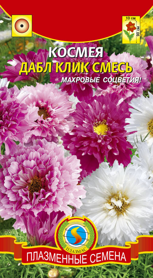 

Космея Дабл Клик смесь 10 шт (Плазменные семена)