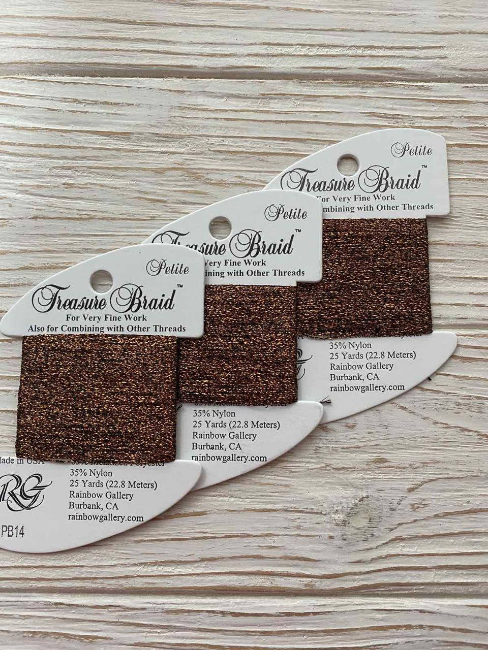 

Нить TREASURE Braid Rainbow Gallery (США) PB14
