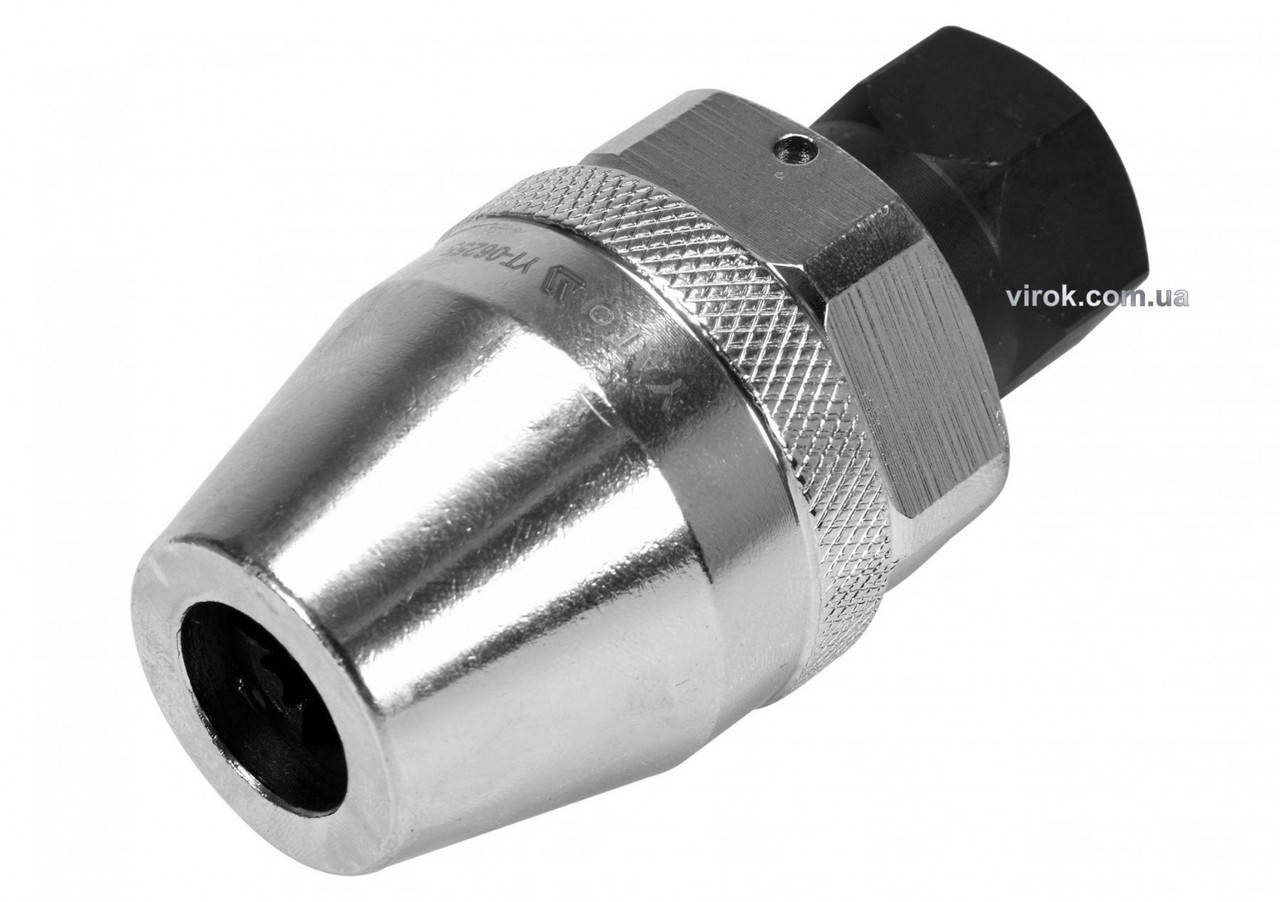 

Шпильковерт-экстрактор сломанных болтов YATO 3/8" для Ø=6-11 мм для ударных гайковертов YT-06255