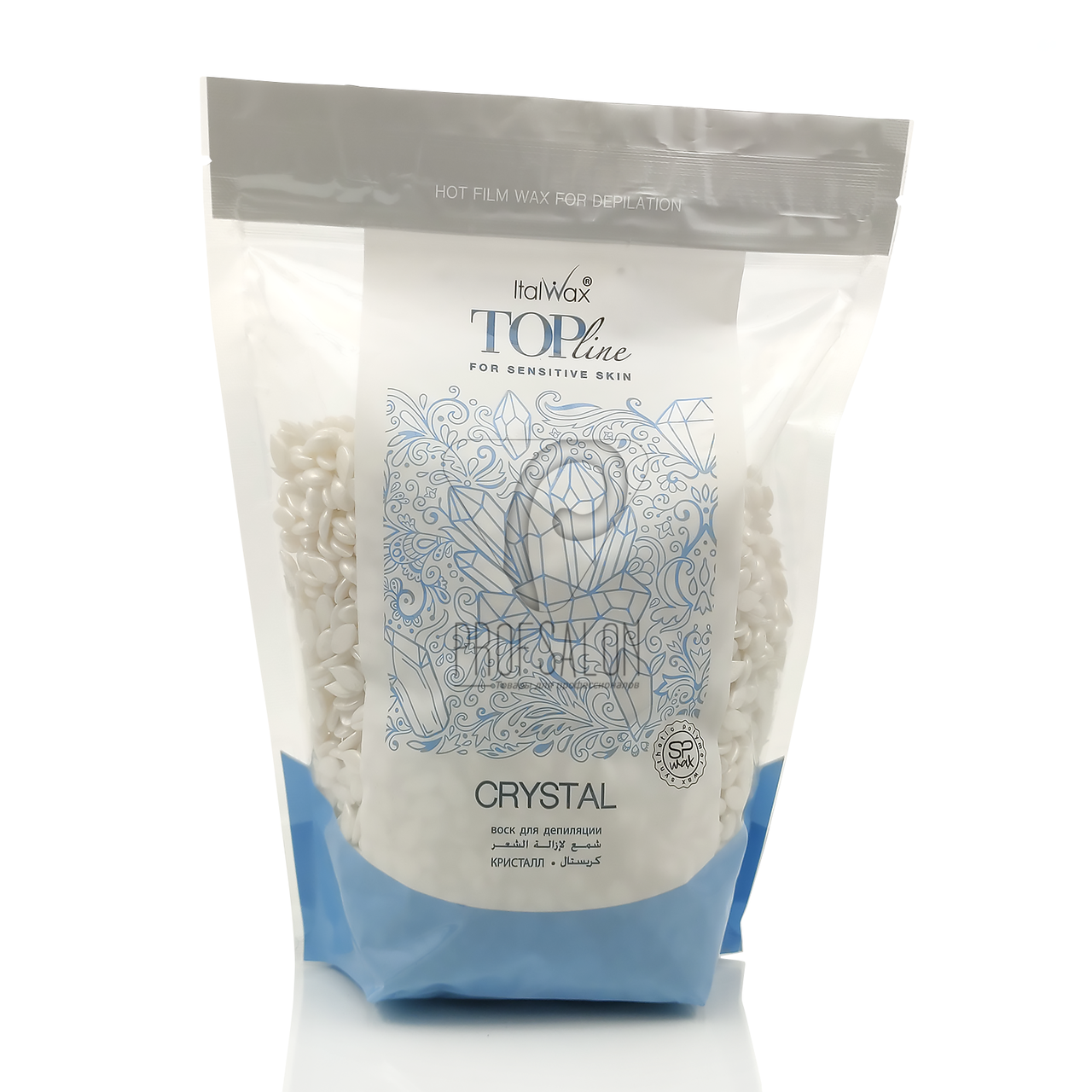 

Горячий воск для депиляции в гранулах Italwax Кристалл, Премиум-класс TOP Formula (Crystal), 750 гр.
