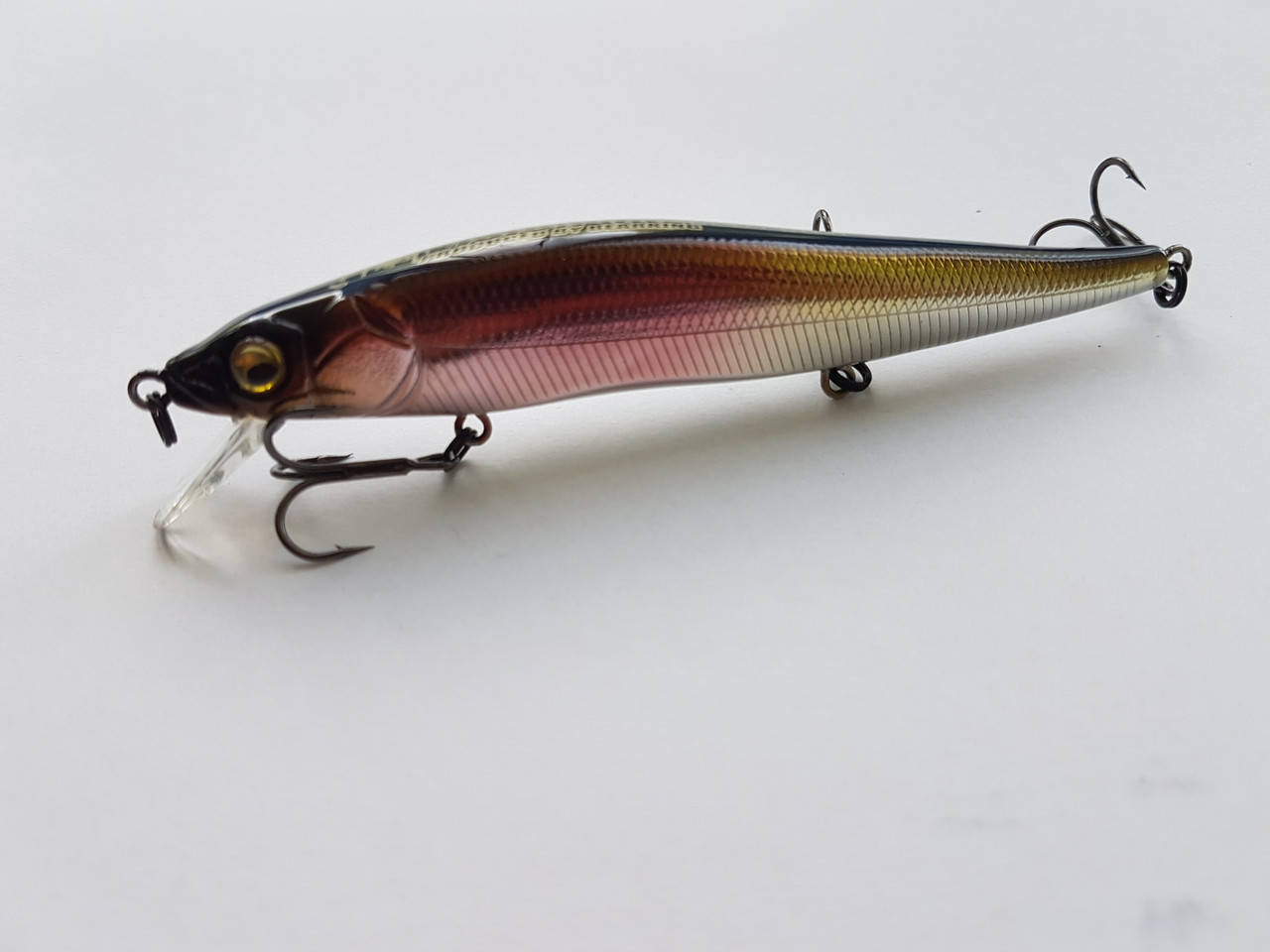 

Воблер BearKing Vision 110SP (Megabass Vision 110SP) цвет D, Золотистый
