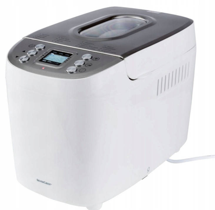 

Хлебопечка SilverCrest SBB 850 E1 белая 850 Вт 16 програм